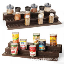 Metal Spice Rack Organizer สำหรับคณะรัฐมนตรี